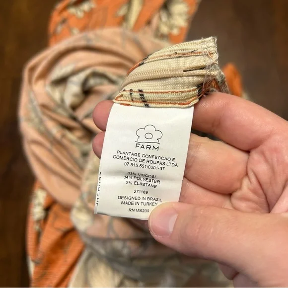 Farm Rio DeJaneiro for Anthropologie Cordelia floral maxi skirt Size Large - Picture 11 of 12